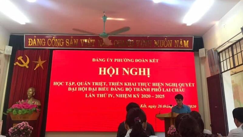 Hội nghị học tập, quán triệt, triển khai thực hiện Nghị quyết Đại hội đại biểu Đảng bộ thành phố Lai Châu lần thứ IV, nhiệm kỳ 2020 -2025.