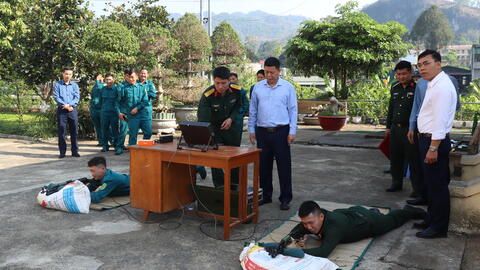 Khai mạc huấn luyện dân quân năm 2026.