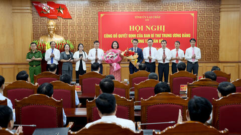 Hội nghị công bố Quyết định của Ban Bí thư Trung ương Đảng về công tác cán bộ