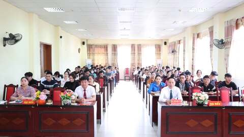 Khai giảng lớp bồi dưỡng nhận thức về Đảng khóa V năm 2026.