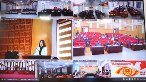 Hội nghị tập huấn nghiệp vụ công tác bầu cử