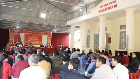 Hội nghị tiếp xúc cử tri tại đơn vị bầu cử số 3