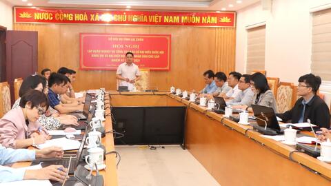 Hội nghị tập huấn nghiệp vụ công tác bầu cử