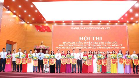 Hội thi Báo cáo viên, tuyên truyền viên giỏi năm 2026.