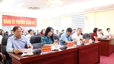 Hội nghị công bố Quyết định của Ban Thường vụ Tỉnh ủy về công tác cán bộ.