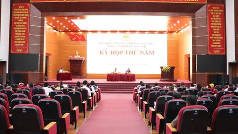 Kỳ họp thứ năm, HĐND phường Đoàn Kết khóa V, nhiệm kỳ 2026 – 2031.