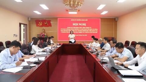Hội nghị đánh giá tình hình thực hiện nhiệm vụ tăng trưởng, giải ngân vốn đầu tư công và các Chương trình mục tiêu quốc gia 9 tháng năm 2026