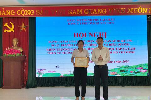 Quyết Tiến tổ chức hội nghị đánh giá 03 năm thực hiện Kết luận số 01-KL/TW ngày 18/5/2021 của Bộ Chính trị