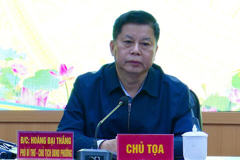 Uỷ ban nhân phường Đoàn Kết tổ chức phiên họp chuyên đề tháng 11