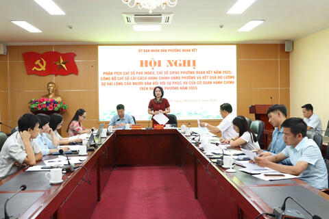 Hội nghị phân tích Chỉ số PAR INDEX, SIPAS năm 2025 và triển khai nhiệm vụ năm 2026.