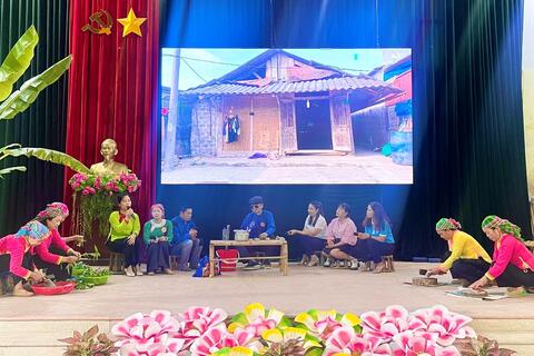 Hội thi “Dân vận khéo” phường Quyết Thắng, xã San Thàng năm 2024