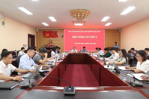 Hội nghị lần thứ 4 Ban Chấp hành Đảng bộ phường Đoàn Kết.