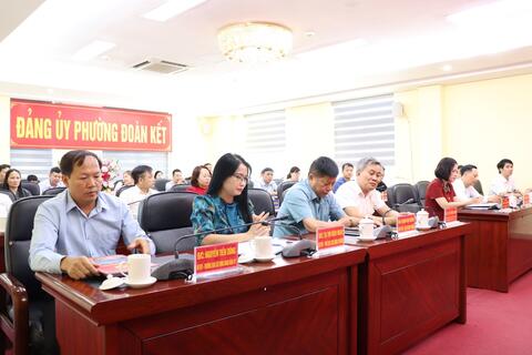 Hội nghị công bố Quyết định của Ban Thường vụ Tỉnh ủy về công tác cán bộ.