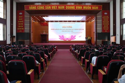 Hội nghị sơ kết công tác khuyến học 6 tháng đầu năm.