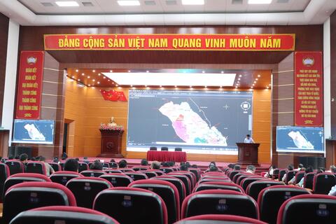 Hội nghị Ban Chấp hành Đảng bộ phường (mở rộng) nhằm cho ý kiến đối với Phương án sắp xếp, sáp nhập các Tổ dân phố trên địa bàn phường.
