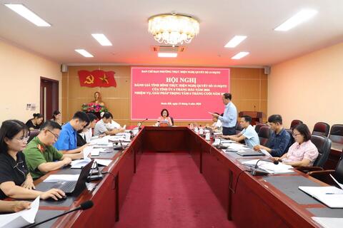 Phường Đoàn Kết đánh giá kết quả thực hiện Nghị quyết 15-NQ/TU.