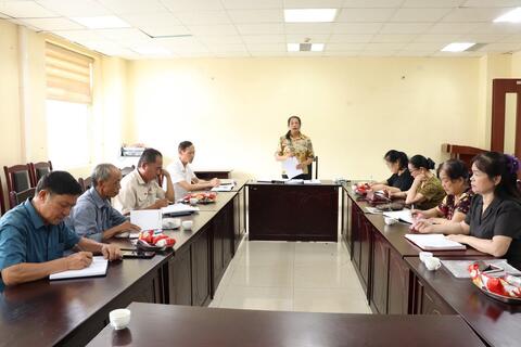 Hội nghị Ban Chấp hành lần thứ I, Hội Người cao tuổi phường Đoàn Kết