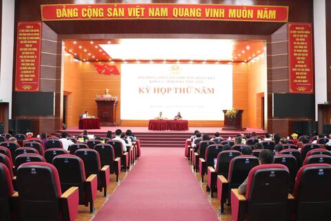 Kỳ họp thứ năm, HĐND phường Đoàn Kết khóa V, nhiệm kỳ 2026 – 2031.