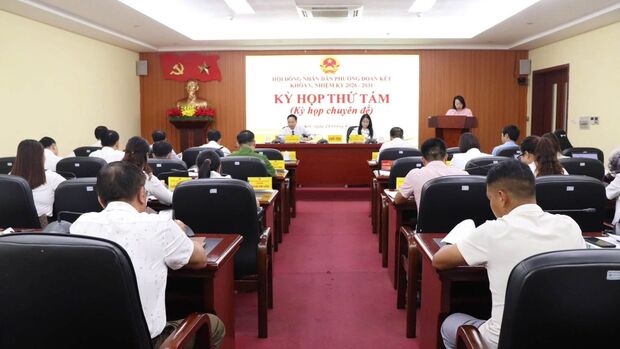 Kỳ họp thứ tám, kỳ họp chuyên đề HĐND phường Đoàn Kết