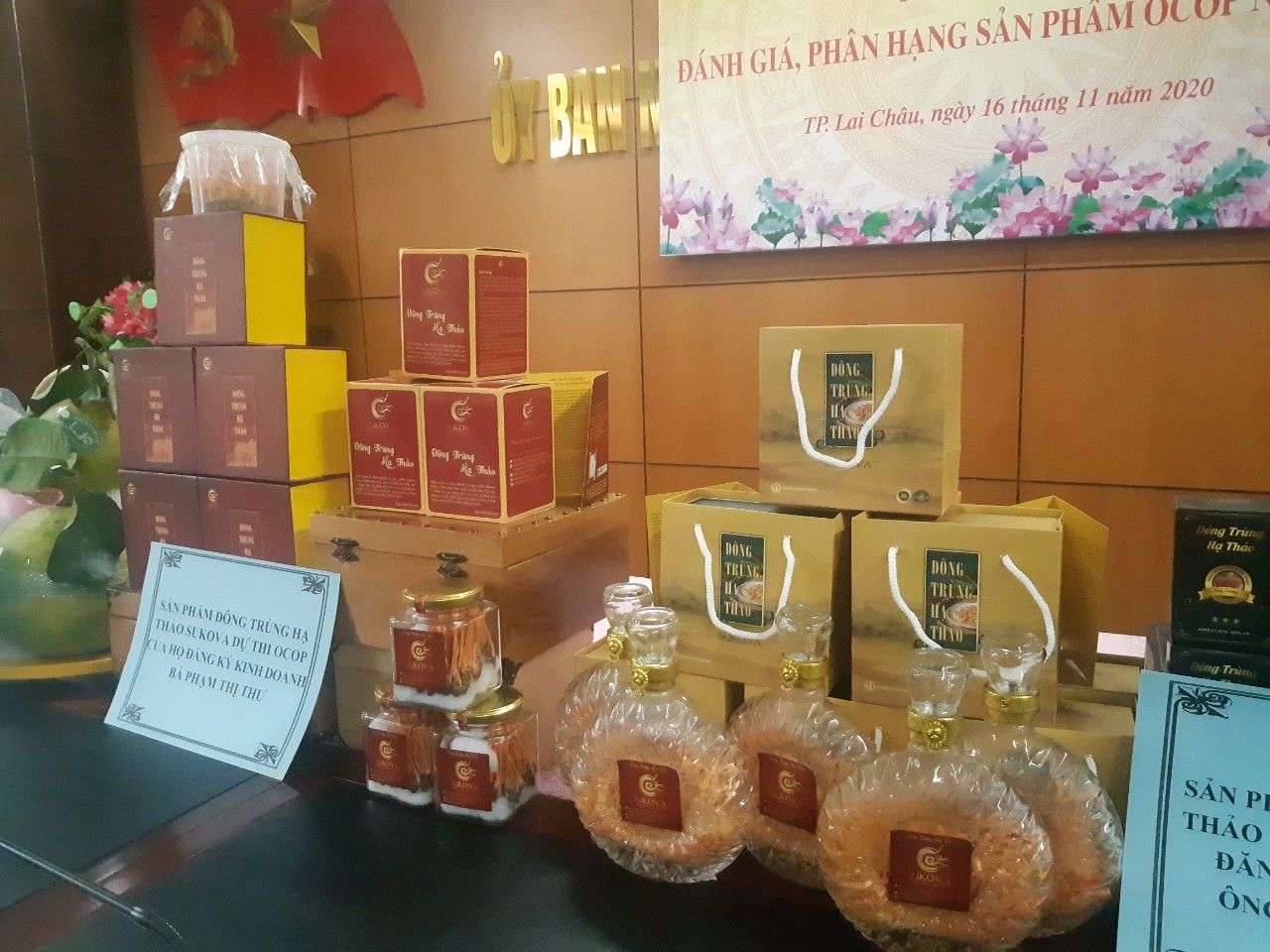 Sản phẩm Ocop - Đông trùng hạ thảo
