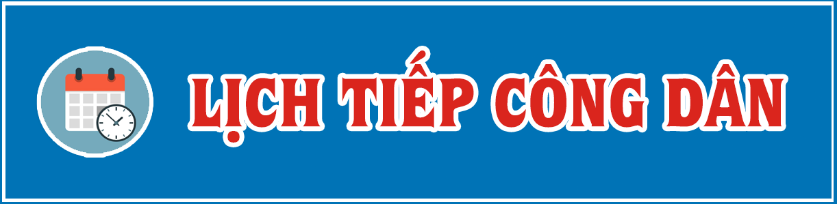 Lịch tiếp công dân